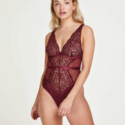 Rose underwired body - Red
